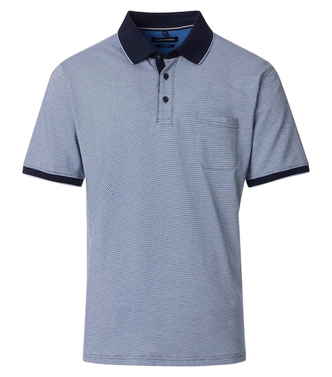 Polo-Shirt gemustert