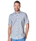 Leinenhemd Kurzarm Print Casual Fit