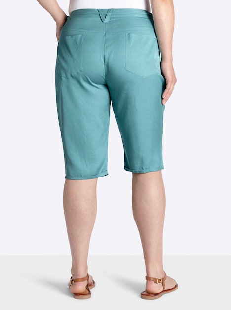 Bermuda Bermudas mit weiterem Oberschenkel normal Formbund