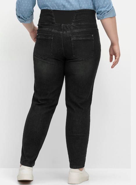 Stretch-Jeans Uni