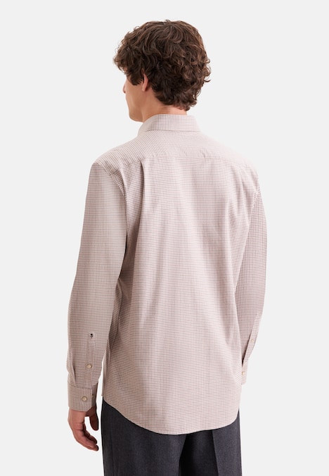 Herren Flanellhemd - Karo
