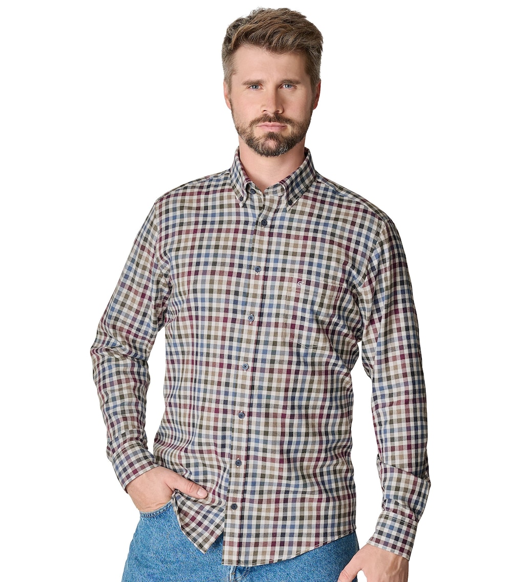 Freizeithemd kariert Comfort Fit