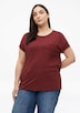 Ärmelloses Jersey-T-Shirt mit Rundhals und Brusttasche