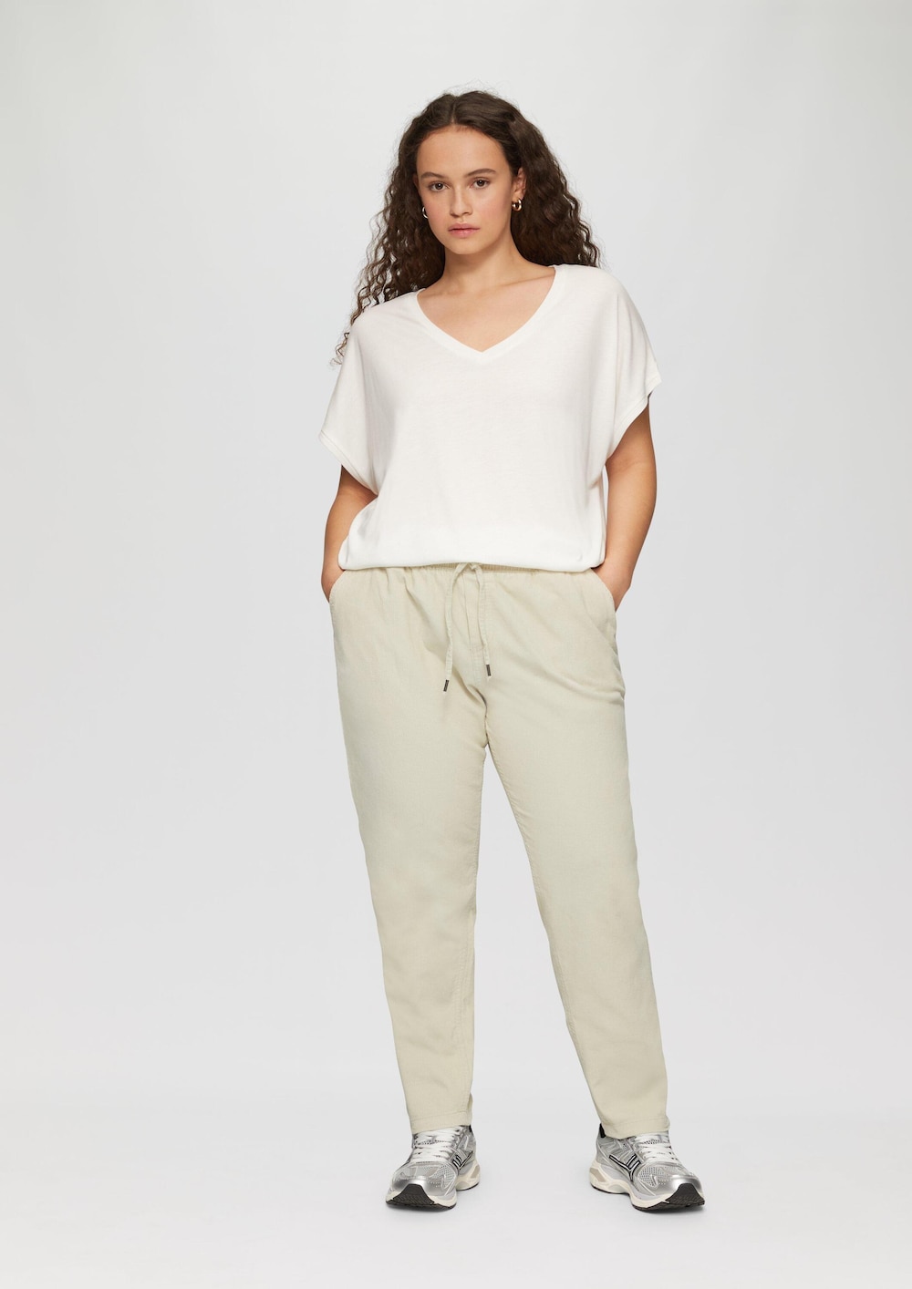 Jogpants aus Feincord