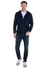 engbers Herren Strickjacke mit Kapuze , Saphirblau