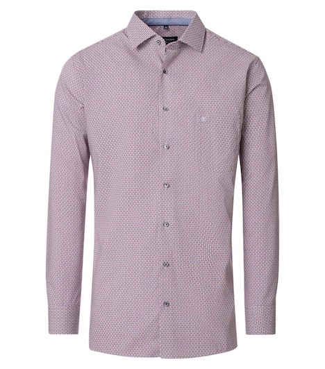 Businesshemd Print Modern Fit