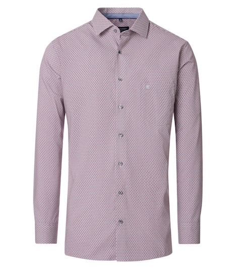Businesshemd Print Modern Fit