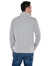 engbers Herren Sweatshirt mit Troyerkragen , Hellgrau