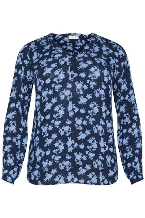 Langarm-Bluse Regular fit