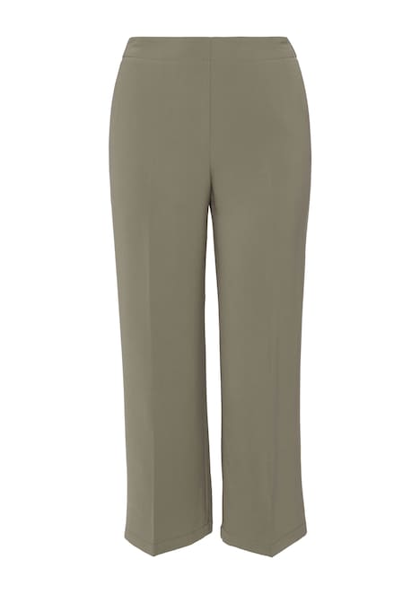 Wide-Leg-Hose mit elastischem Bund
