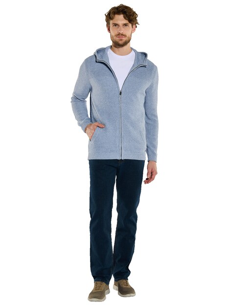 Strickjacke strukturiert