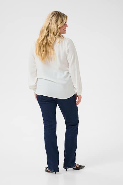 Langarm-Bluse Regular fit