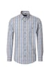 Freizeithemd extra langer Arm 72cm gestreift Casual Fit