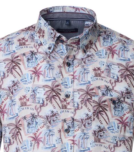 Freizeithemd Print Casual Fit