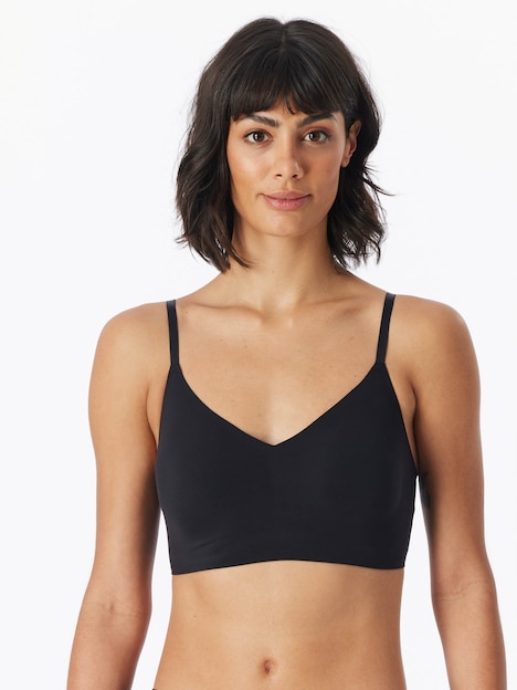 Schiesser Damen Bustier Invisible Soft - schwarz