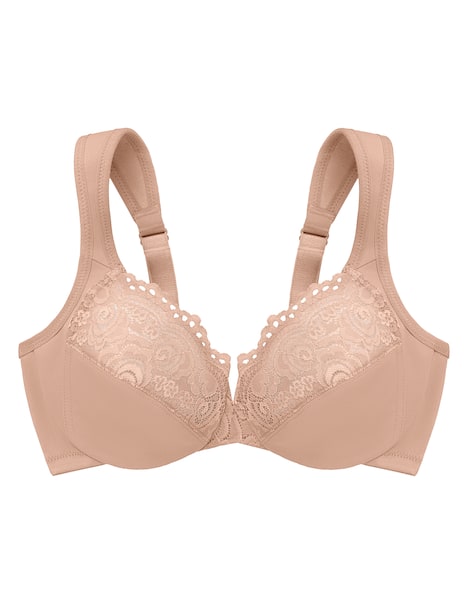 Tief geschnittener WonderWire-BH mit Spitze