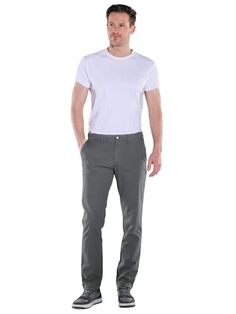 engbers Herren Chino regular , Petrolblau