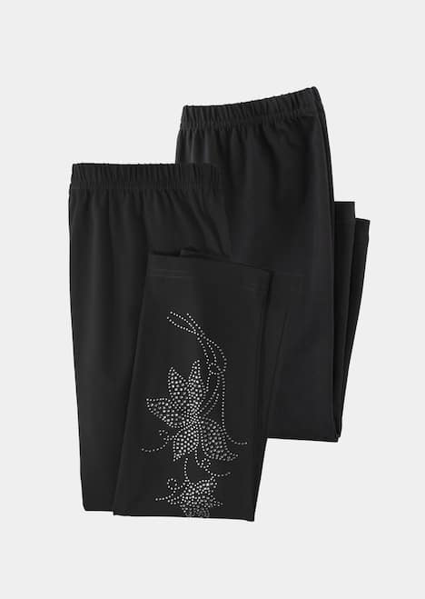 GOLDNER Legging met smalle pijpen Twee leggings