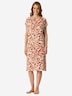 Schiesser Damen Nachthemd Selected Premium terracotta