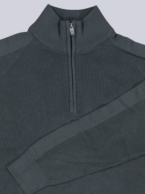 engbers Herren Pullover Polokragen , Dunkelgruen