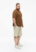 Waffelpiqué-T-Shirt mit Brusttasche