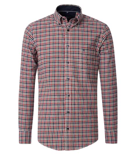 Freizeithemd kariert Casual Fit