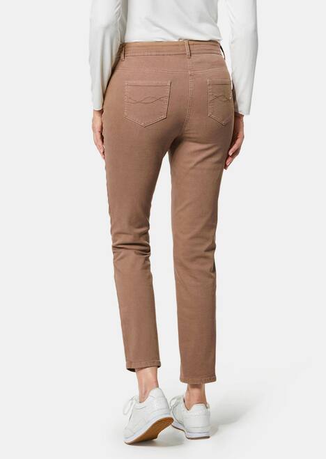 GOLDNER Jeans Jeans met versierde zakken