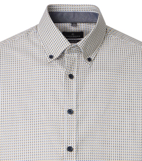 Freizeithemd Kurzarm Print Casual Fit