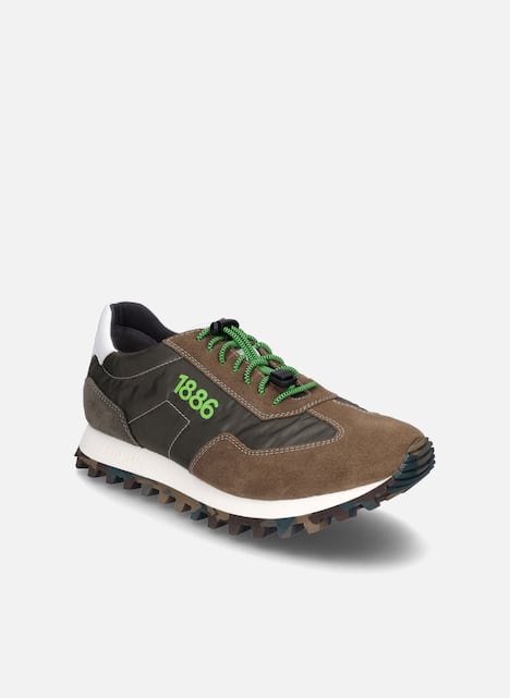Herren Sneaker Clyde 01, taupe-oliv