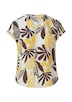 Strukturierte Bluse mit Raff-Details