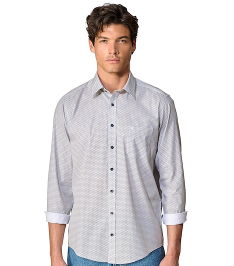 Freizeithemd Print Casual Fit