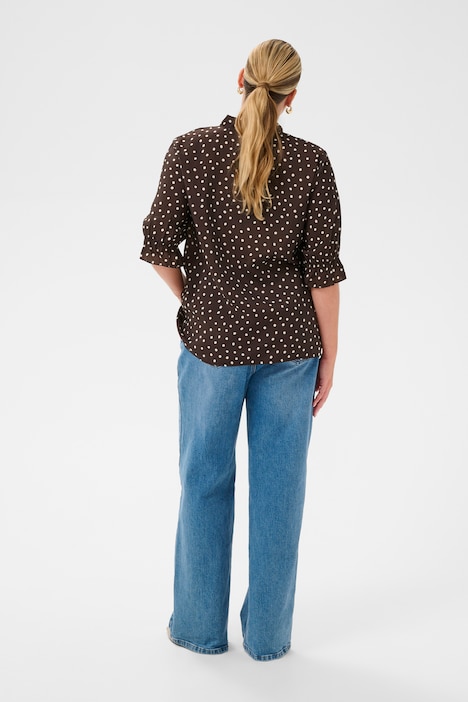 Kurzarm-Bluse Regular fit