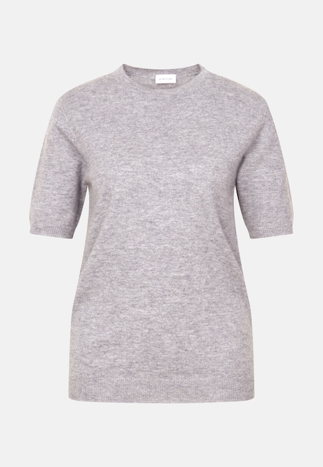 Damen Strick T-Shirt - Uni