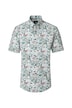 Freizeithemd Kurzarm Print Comfort Fit