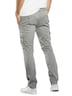 Herren Cargo-Hose mit Tunnelzug , Grau