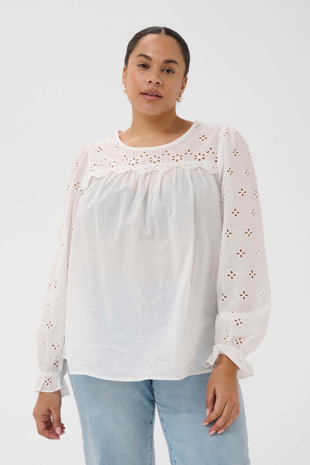 Langarm-Bluse A-shape
