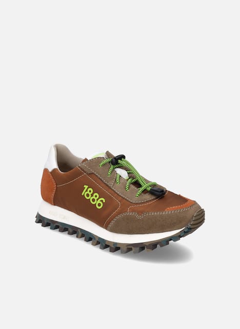 Damen Sneaker Bonnie 01, taupe-orange
