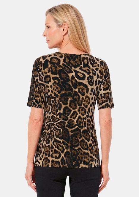 Shirt mit elegantem Leo Print