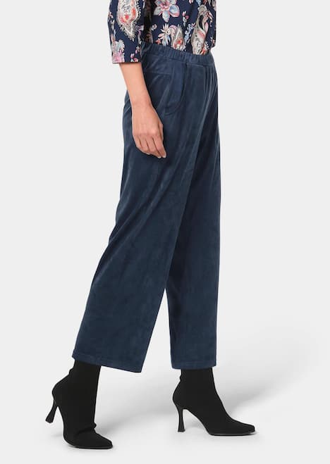 GOLDNER Broek Trendy culotte in suÃ¨delook