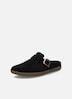 Damen Clog Jill 01, schwarz