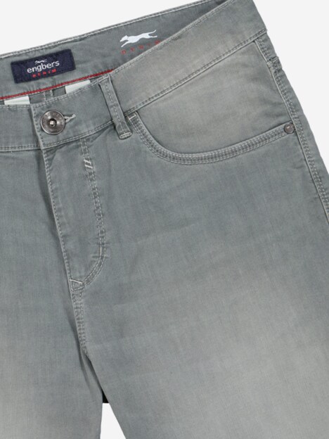 Herren Bermuda slim fit , Hellgruen