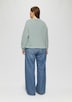 Strukturierter Pullover mit Polokragen