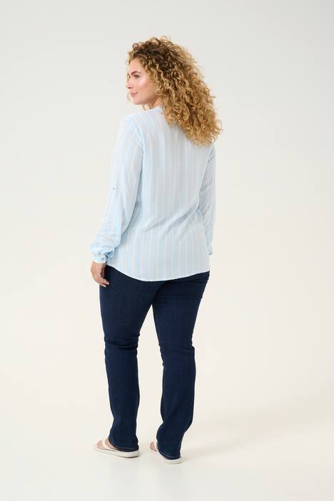 Langarm-Bluse Regular fit