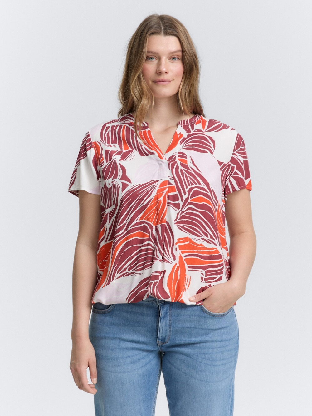 Bluse mit Muster