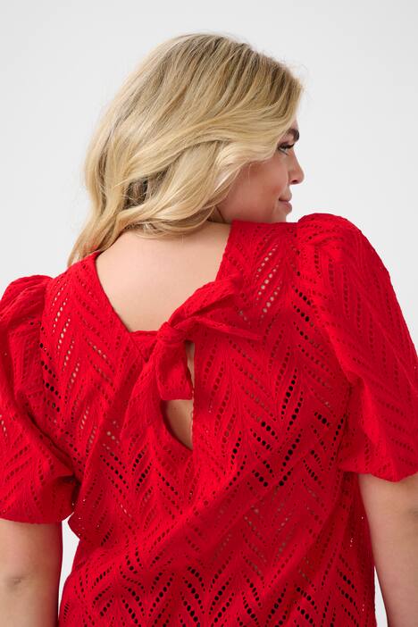 Kurzarm-Bluse Regular fit