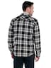 engbers Herren Overshirt kariert , Schwarz