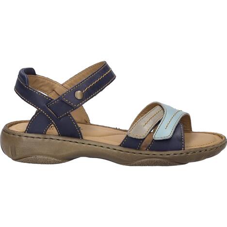 Damen Sandale Debra 62, indigo-multi