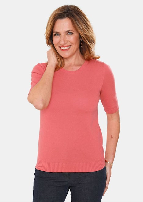 Klassisches Stricktwinset