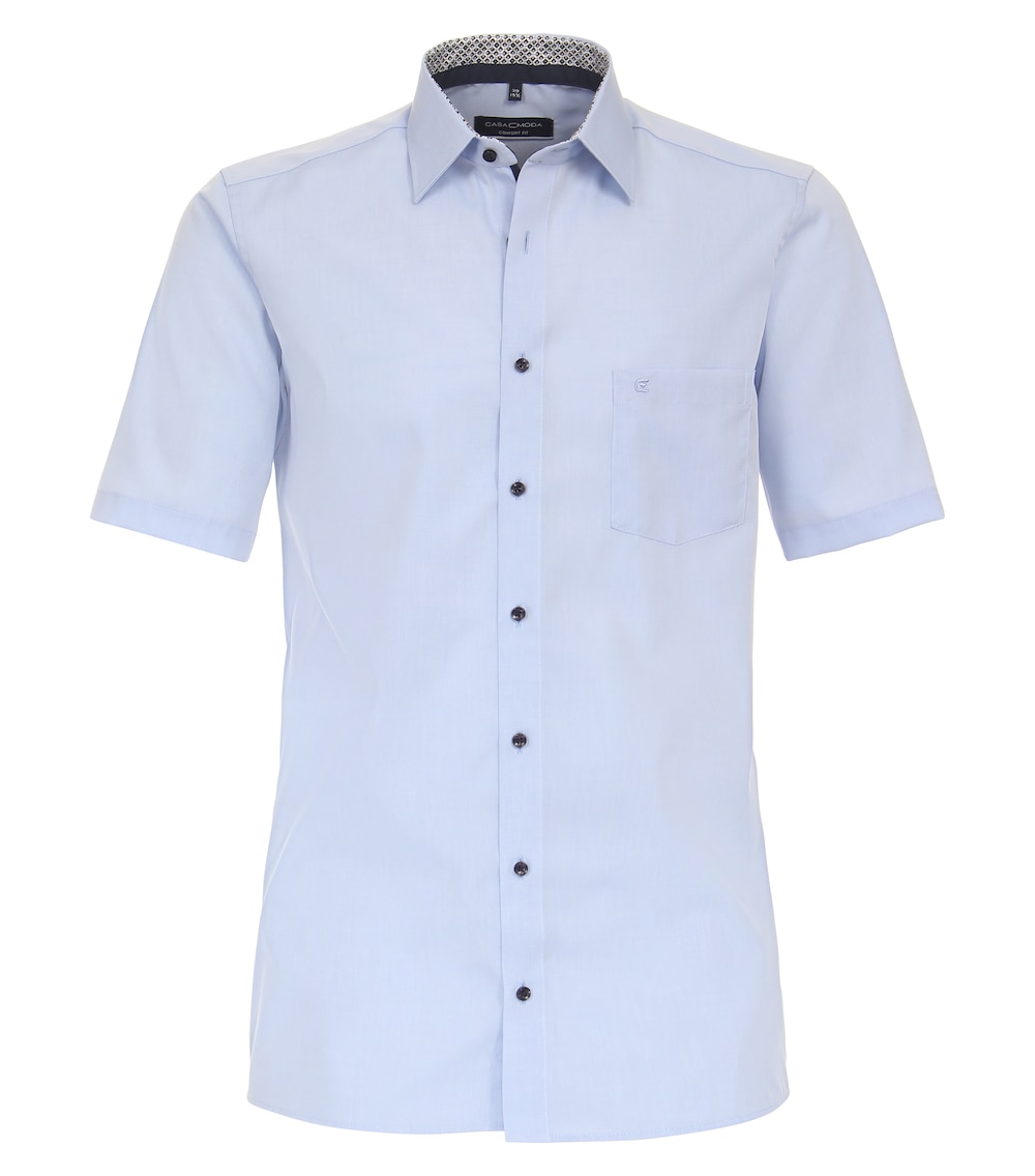 Businesshemd Kurzarm uni Comfort Fit