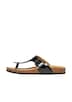 Pantoletten mit feinem Glanz-Finish